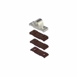 Kit gâche haute ALMA - Ral 9010 Blanc - 240K-CER-9010 - Verrou en applique pour portes en aluminium, bois et pvc. Dimensions  ...
