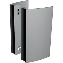 Paire de poignées aileron 200mm ALMA COMPONENTES Entraxe 150mm - Ral9005 Noir - 7060-200-9005