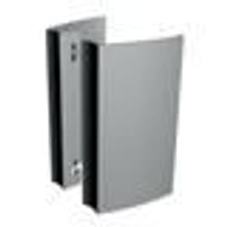 Paire de poignées aileron 250mm ALMA COMPONENTES Entraxe 200mm - Ral9006 Gris - 7060-250-9006