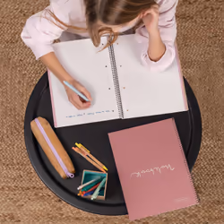 MAUL A609322 bloc-notes A4 80 feuilles Rose