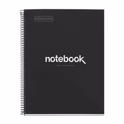 MAUL A460490, Monochromatique, Noir, A4, 80 feuilles, 90 g/m², Papier quadrillé