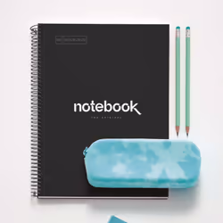 MAUL A460490 bloc-notes A4 80 feuilles Noir