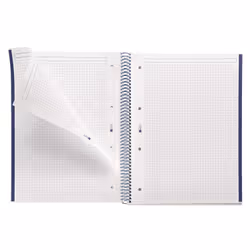 MAUL A460437 bloc-notes A4 80 feuilles Bleu