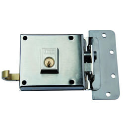 Talleres De Escoriaza - verrou ov. 100X55MM 610DHN h.niq. pic/pal droit yale