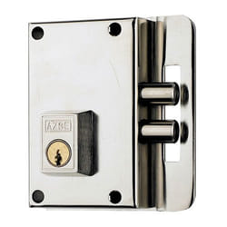 Azbe - Yale Lock r. 10-0 Clé gauche uniquement - Briller chromé