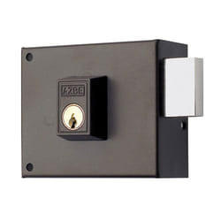 Azbe - 3012060 124-A/HP/10 Serrure 124-A/HP/10/gauche, Fer Peint