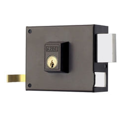 Talleres De Escoriaza - lock sobr. 80X48MM 12580IHP h.pint. pic/pal gauche yale