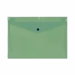 CARCHIVO 342K15, Envelope folder, A4, Polypropylène (PP), Vert, Translucide, Paysage, Anneau central