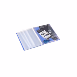 CARCHIVO 53034050 classeur à anneaux A4 Bleu, Translucide