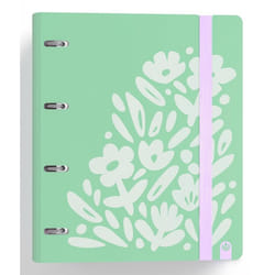 CARCHIVO 12457447 bloc-notes A4 100 feuilles Vert, Violet