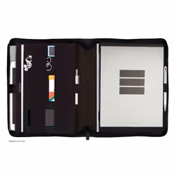 Finocam 5095060 porte-document Papier, Polyester Noir