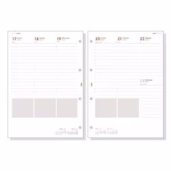 Finocam 711640025 accessoire d'organiseur personnel Recharge pour organiseur 2025