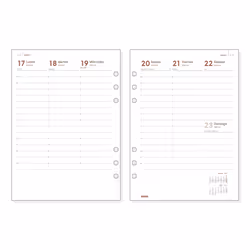 Finocam 711520025 accessoire d'organiseur personnel Recharge pour organiseur 2025