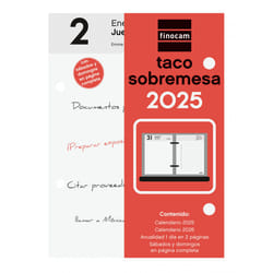 Finocam 780280025 calendrier Table