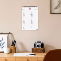 Finocam 782100025 calendrier Mur