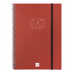 Finocam 742767425, Journal intime, Bleu, Monochromatique, A5, 155 x 212 mm, 80 g/m²