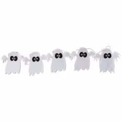 IMC Toys Guirlande Feutre Fantômes Blancs, Feutrine, Blanc, Noir, 14 an(s), Chine, 19 g, 180 mm