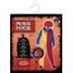 Déguisement Homme Clown Psychopathe - RUBIES - Cirque - Adulte - Rouge - Extérieur - Polyester