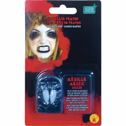 Rubie's Fausses Canines De Vampire Blanches, 14 an(s), Plastique, Multicolore