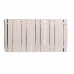 Haverland RCTT12C, Chauffage électrique à convecteur, Aluminium, 24 h, Intérieure, Mur, Blanc