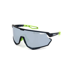 Lunettes de soleil de sport pour hommes Shield CF90161-Bleu foncé mat