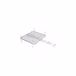 La grille à poisson double galvanisée 20x25cm 2588 sauvic est l'accessoire parfait pour les amateurs de grillades à la recher ...