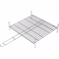 Grille - Sauvic - 02686 - Inoxydable - 50x50 cm - Pince en acier inoxydable offerte