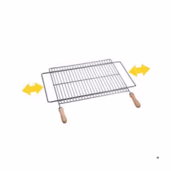 Grille de barbecue extensible - Zing - 70x40 cm
