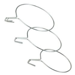 Support De Jardinière Balcon En Acier Zing Blanc Largeur 16cm Sv03105 Sauvic - SAUVIC