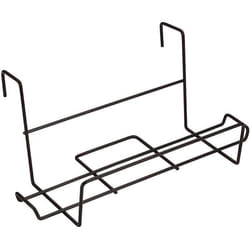 Support Balcon NOIR Solide Robuste pour Jardinières Plastifié Acier Sauvic 03250 - 60 x 18 x 23 cm
