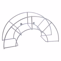 Porte-tuyau super 03312.-Acier avec finition plastifiée grise.-Dimensions 30x60x20cm.-Capacité jusqu'à 50 mètres de tuyau de ...