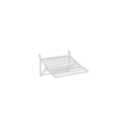 Corde à linge balcon extensible blanche