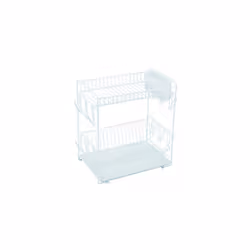 L'égouttoir à vaisselle en plastique 444. Le blanc avec grand plateau 88980 est l'accessoire parfait pour garder votre cuisin ...