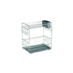 Sauvic - gouttoir à vaisselle en inox 736 avec grand plateau 90980