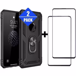 Coque - XiaoMi - RedMi Note 8 Pro - Antichoc - 360 Degrés Rotation - TPU + PC