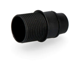Douille e14 demi filetée noire Solera 6584ctn
