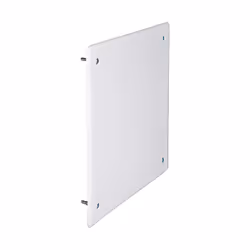 Couvercle rectangulaire pour boite 160x100mm ref:60137 avec vis solera 63t . . . Indice de Protection IP : IP20 Couleur : Bla ...