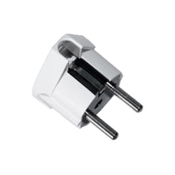 Solera - Fiche mâle schuko t/tl s/latérale 4,8mm 16a 6566