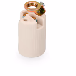 Douille Porcelaine E14 Ø2,5cm Longeur 4cm Solera 479a