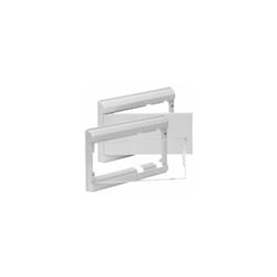Cadre et porte BLANC pour panneau électrique ICP + 6 ou 12 éléments Solera 5243B