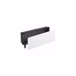 Sortie d'eau verticale. 430x147.5x63.5. IP40, IK07. 30 entrées pour tube Ø32. Avec évacuateur indépendant et réversible. Dime ...