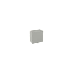 Boîte de connexion carrée étanche sans cônes IP55/IK07 80x80x35mm/90x90x40mm avec couvercle à pression Solera 604C