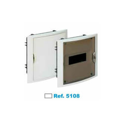 Panneau électrique encastré 8 éléments blanc Solera Arelos 5108