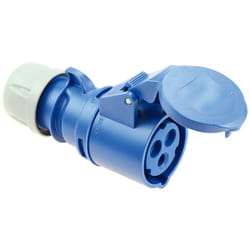 Prise étanche Cetac 2 Pôles + Terre Bleu 16a Solera 903131a
