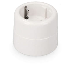 Solera - Prise de surface ronde t/tl 16a avec terre 517
