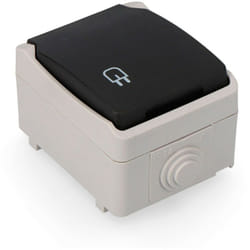 Prise Femelle T/tl étanche économique Sous Film Rétractable Edm Ip44 16a 250v