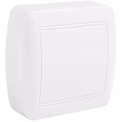 Boitier De Jonction Et De Dérivation 74x72x28mm Courant Normal 10ax 250v. Entrées Pour Canaux 10x12mm, 10x16mm Et 10x22mm. Tr ...