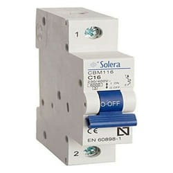 Solera Magnétothermique 1 Pôle 25a C 6ka Résidentiel/tertiaire (sous Film Rétractable) Cbm125