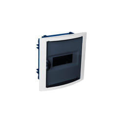 Solera - 5108PFHGW Tableau électrique encastrable sur placo 8 modules - porte vitrée - 250x247x99mm
