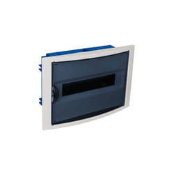 Solera - 5012PFHGW Tableau électrique encastrable sur placo 12 modules - porte vitrée - 250x362x102mm